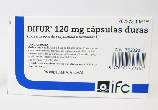 Difur 96 cápsulas