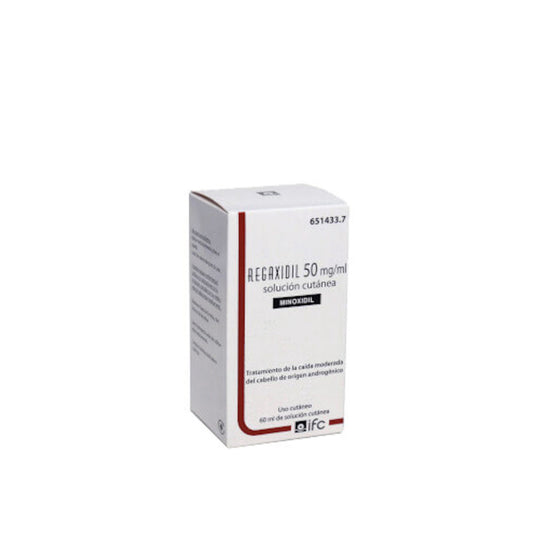 Regaxidil 50 Mg/Ml Solucion Cutanea 1 Frasco 60 Ml