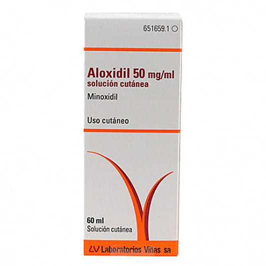 Aloxidil 50 Mg/Ml Solucion Cutanea 1 Frasco 60 Ml