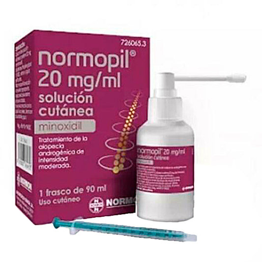 Normopil 20 Mg/Ml 1 Frasco Solucion Cutanea 90 Ml