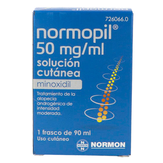 Normopil 50 Mg/Ml 1 Frasco Solucion Cutanea 90 Ml