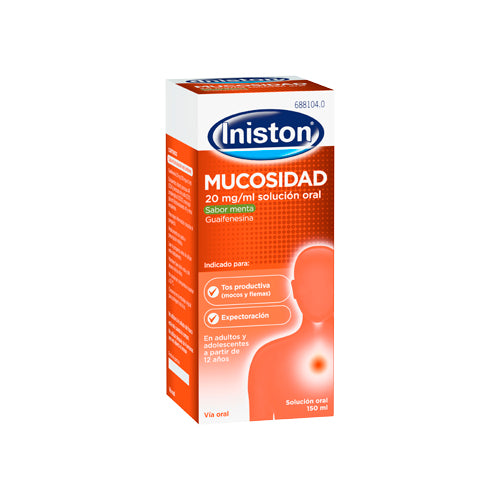 Iniston Mucosidad 20mg/ml Sabor menta