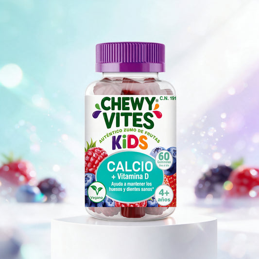Chewy Vites kids Calcio y Vitamina D 60 unidades