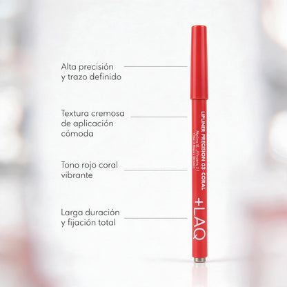 +LAQ COLOURS LIPLINER PRECISION 03 CORAL