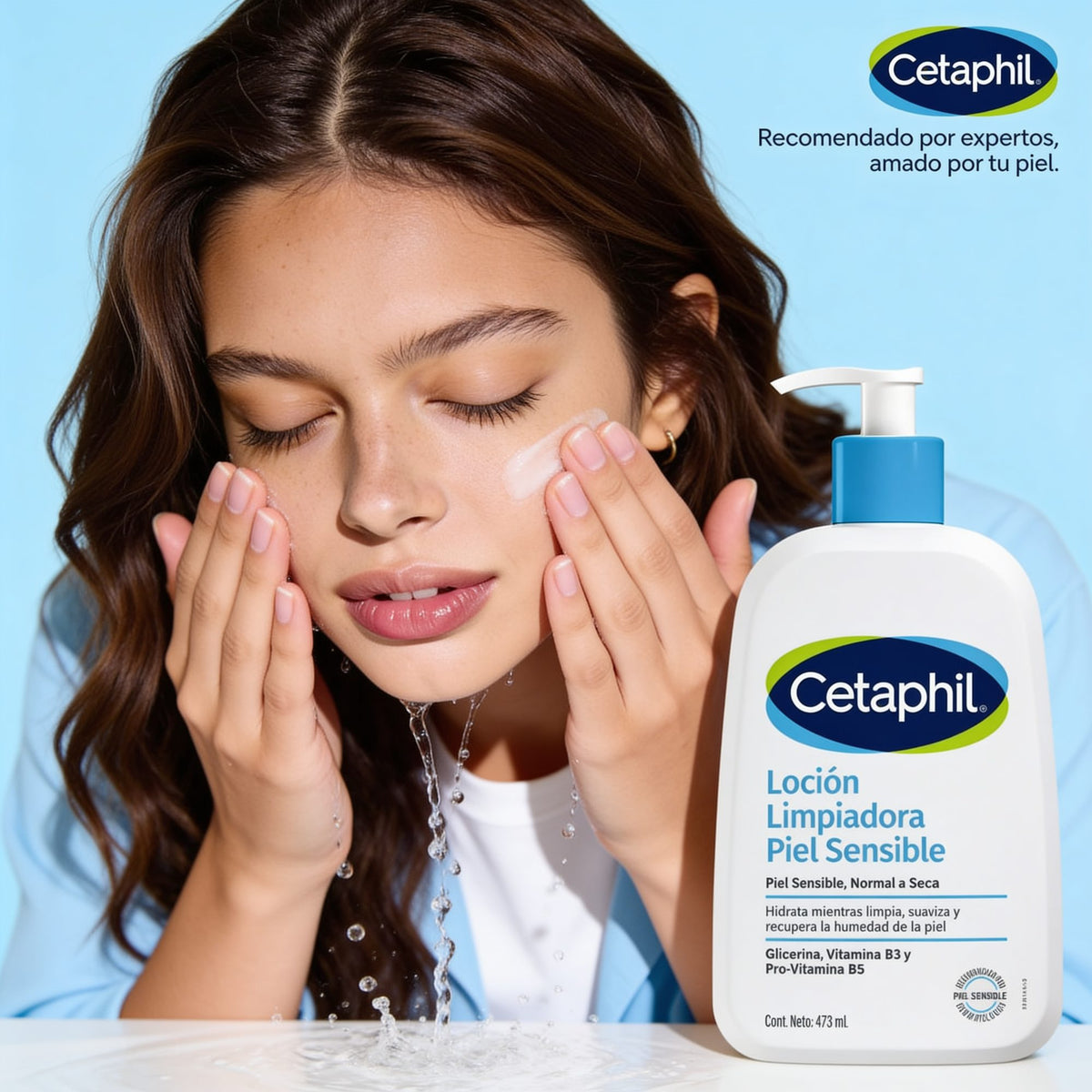 Cetaphil Gel Limpiador Facial 473 ml