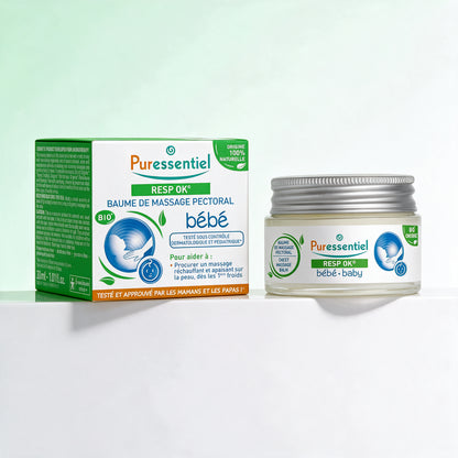 Puressentiel Bálsamo de masaje pectoral Bebé Resp´OK - 30 ml