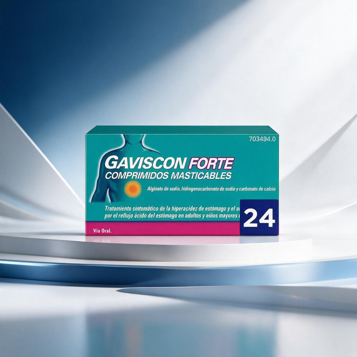 Gaviscon Forte Doble Acción 24 comprimidos
