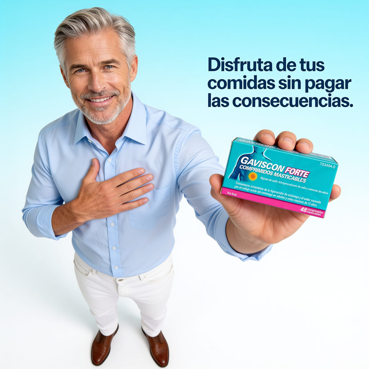Gaviscon Forte 48 comprimidos