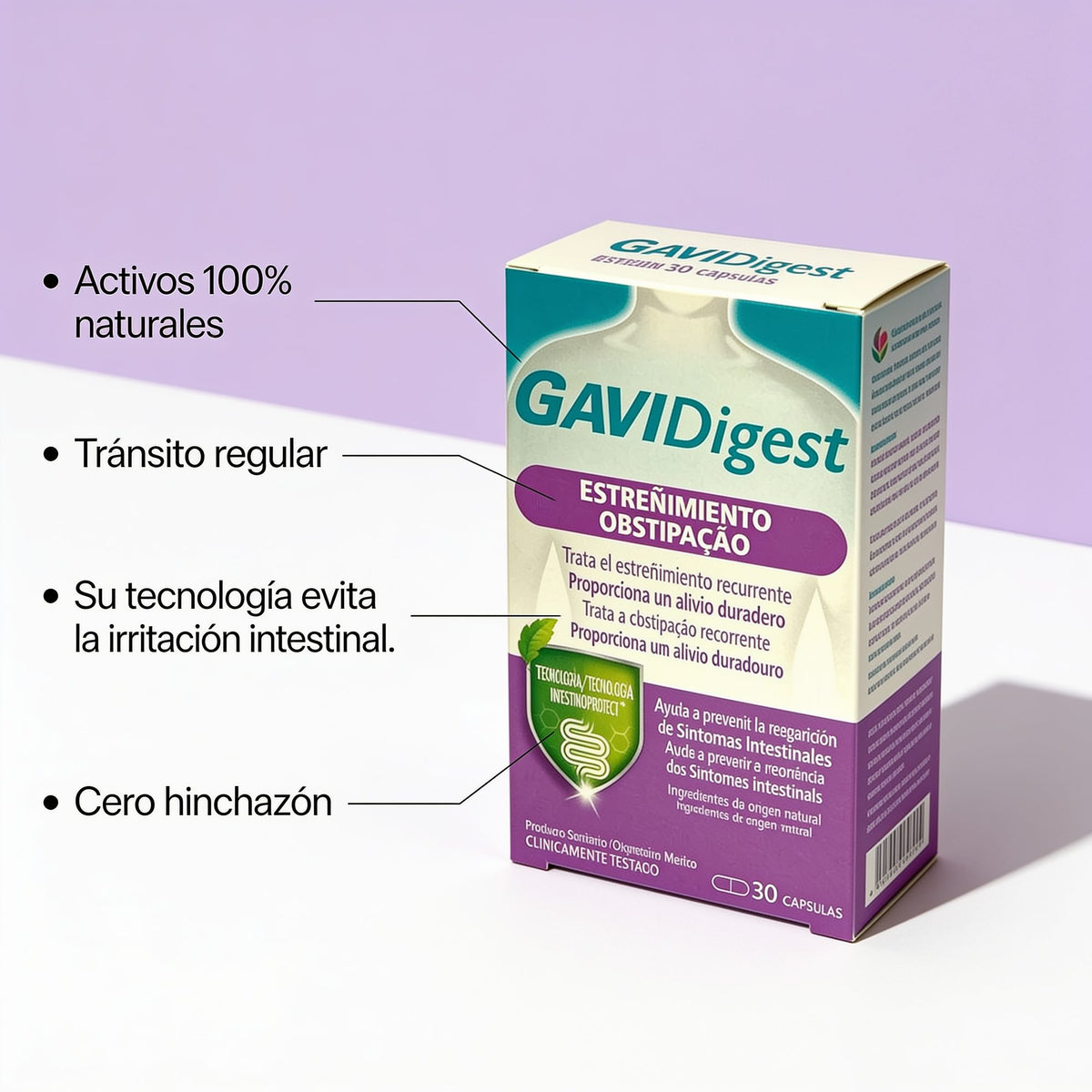 GaviDigest Estreñimiento 30 capsulas
