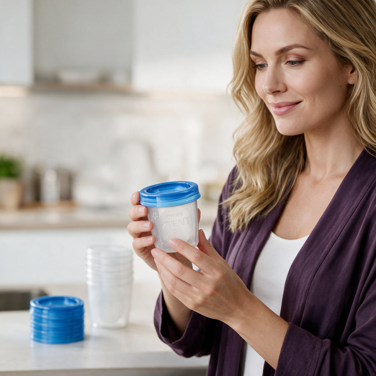 Philips Avent recipiente leche materna 180 ml 5 unidades