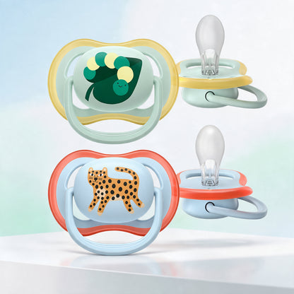 Philips Avent 2 Chupetes UltraAir 0-6m deco niño