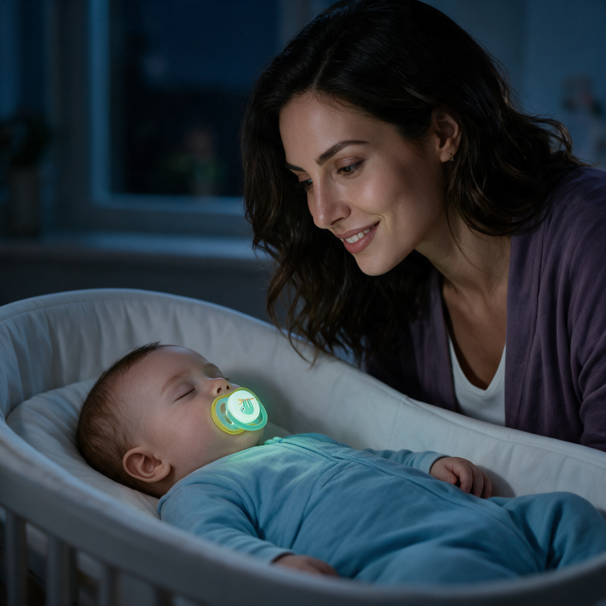 Philips Avent 2 Chupetes UltraAir Nocturno 0-6m niño