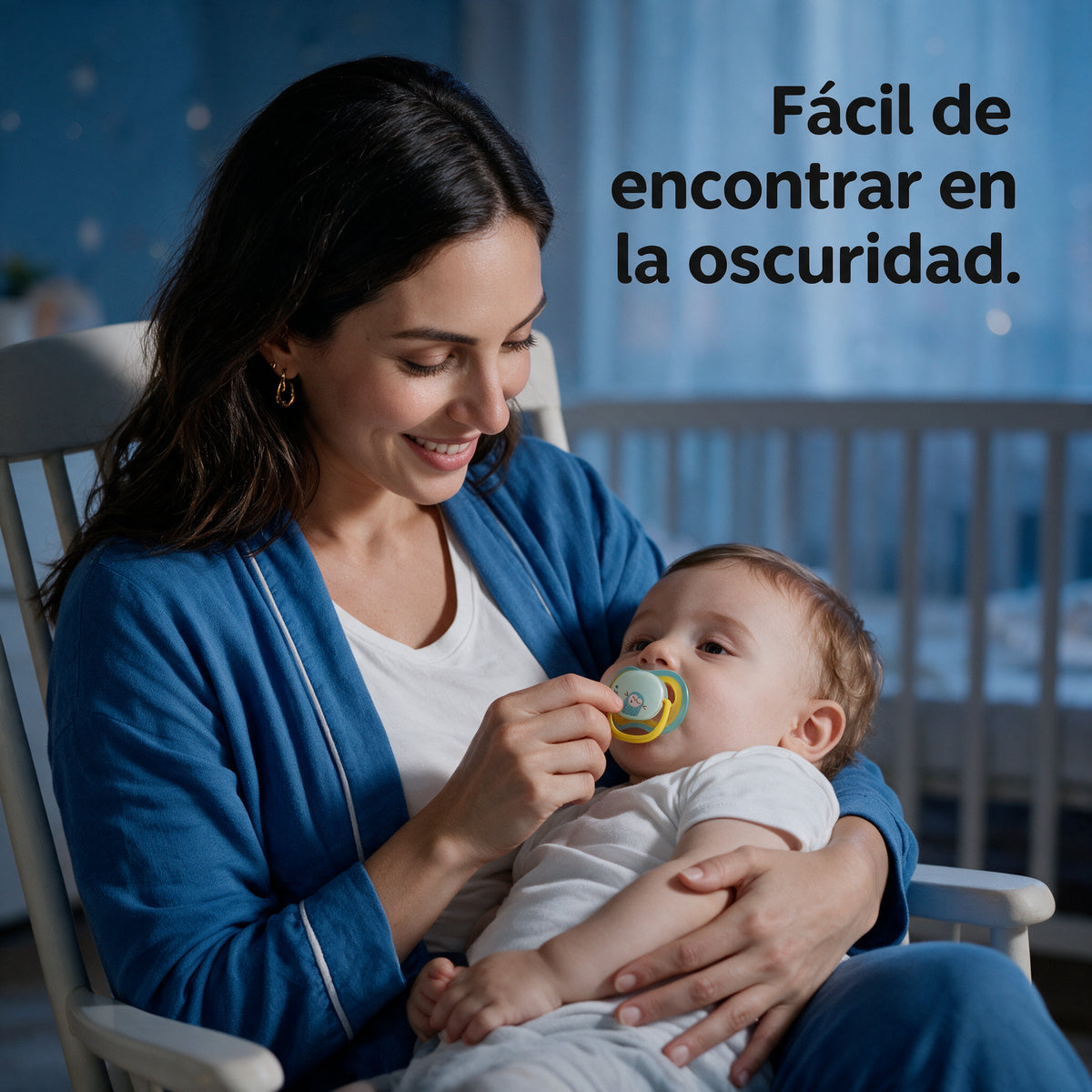 Philips Avent 2 Chupetes UltraAir Nocturno +18m niño