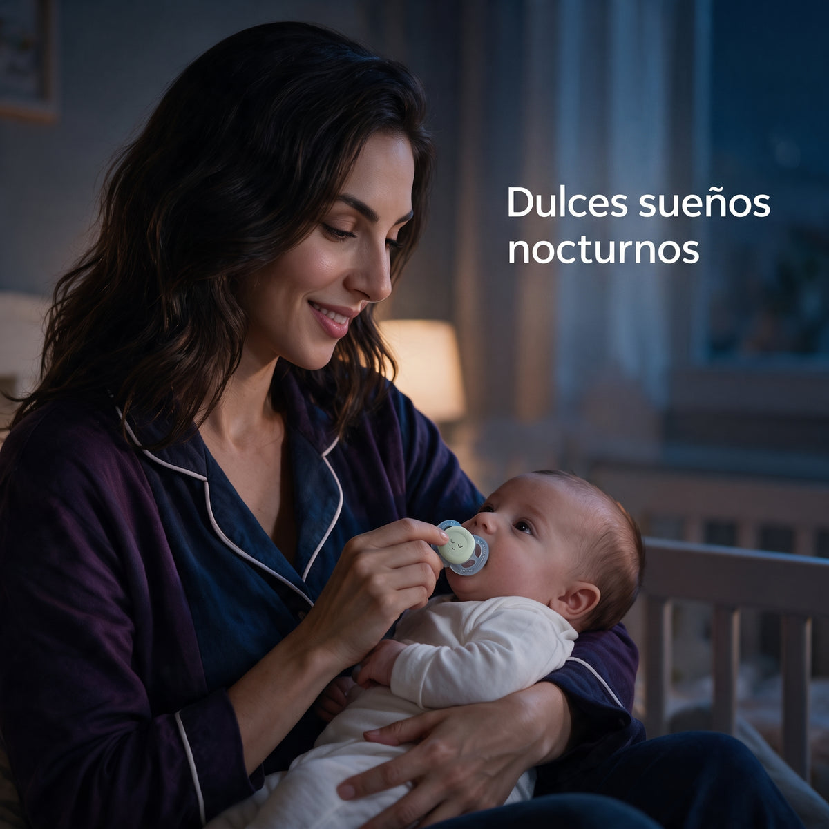 Philips Avent 2 Chupetes UltraStart Nocturno 0-2m niño