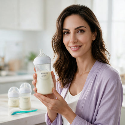 Philips Avent Pack Natural Response 3 biberones + 1 cepillo limpieza