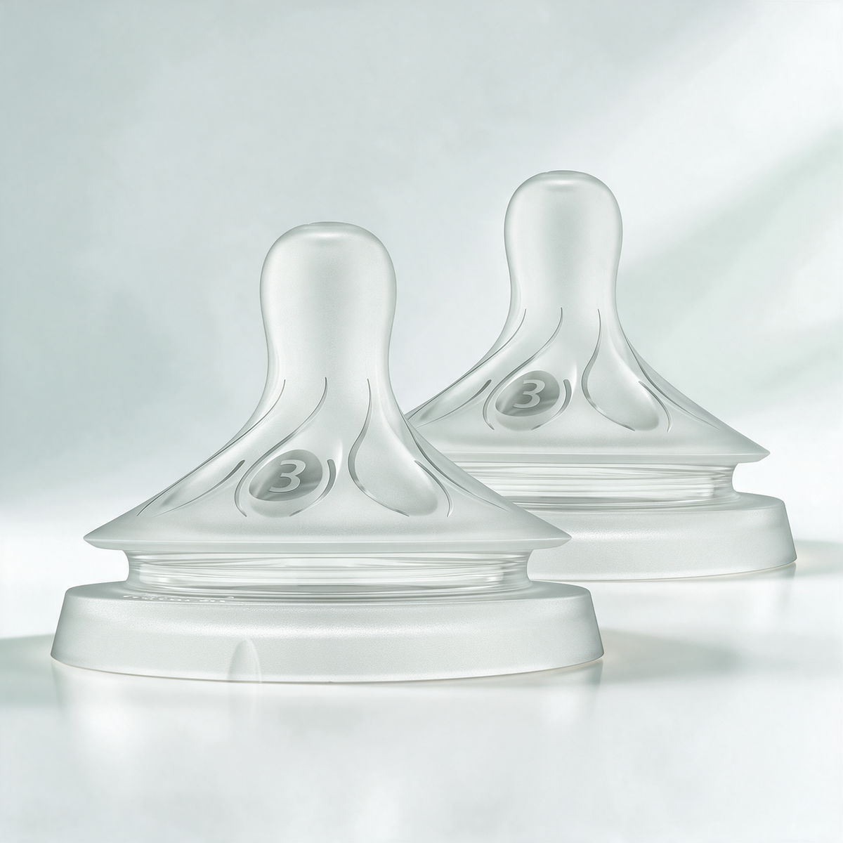 Philips Avent 2 Tetinas Natural Response T3 - flujo medio, 1m+