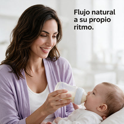 Philips Avent 2 Tetinas Natural Response liquídos espesos, 6m+