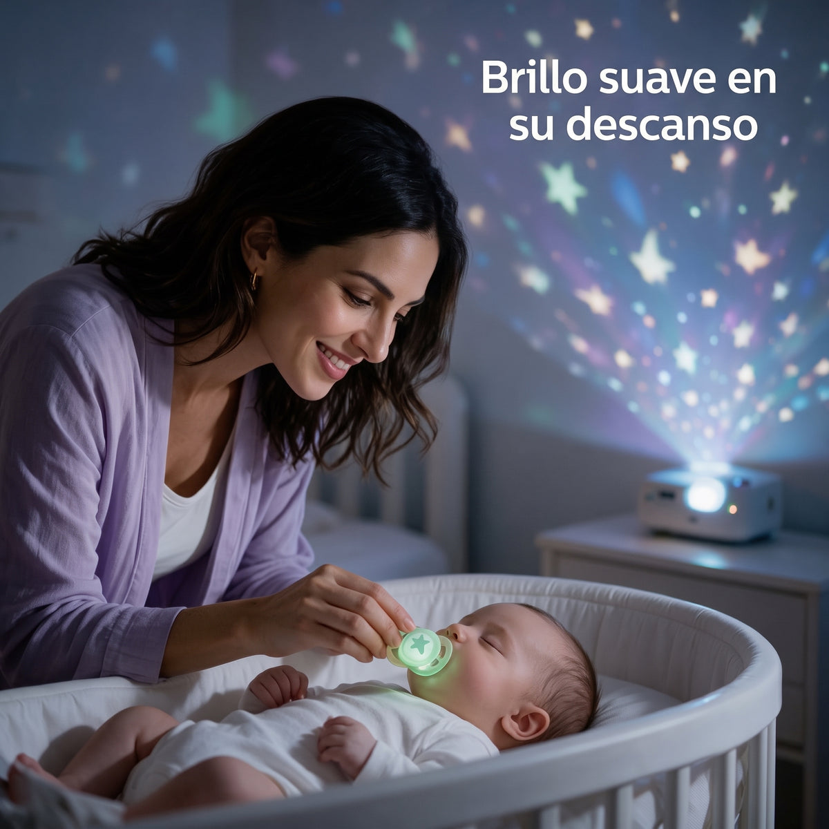 Philips Avent Chupetes Ultra Start 0-2m niña 2 uds - nocturno