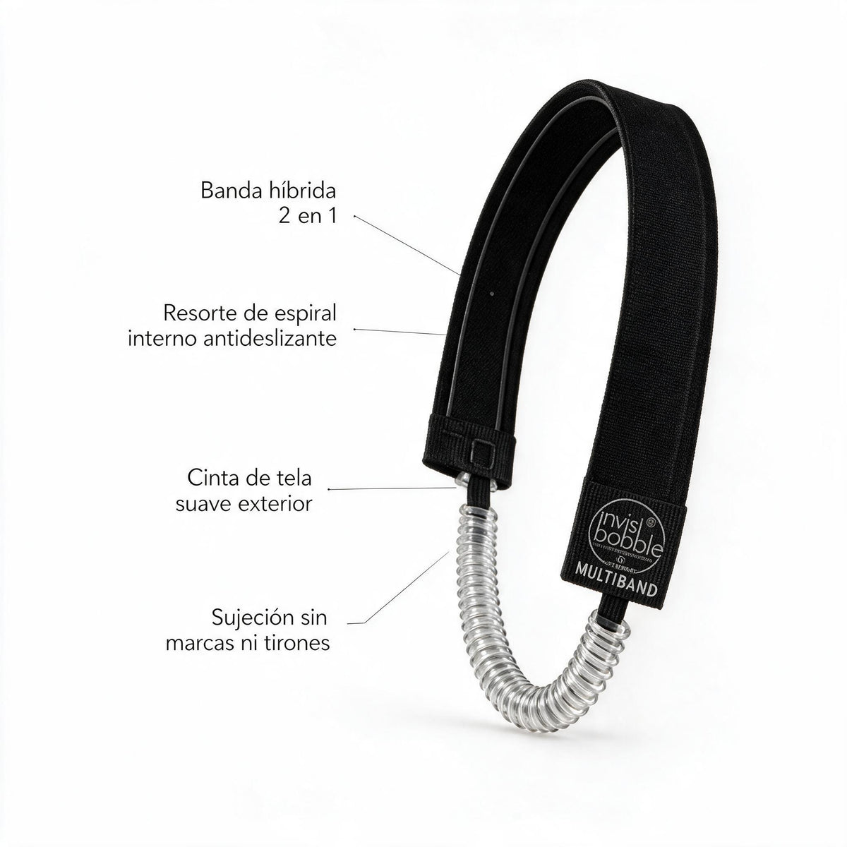 Invisibobble Multiband True Black