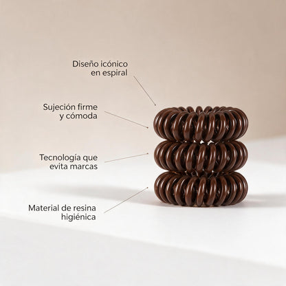 Invisibobble ORIGINAL Pretzel Brown 3pc