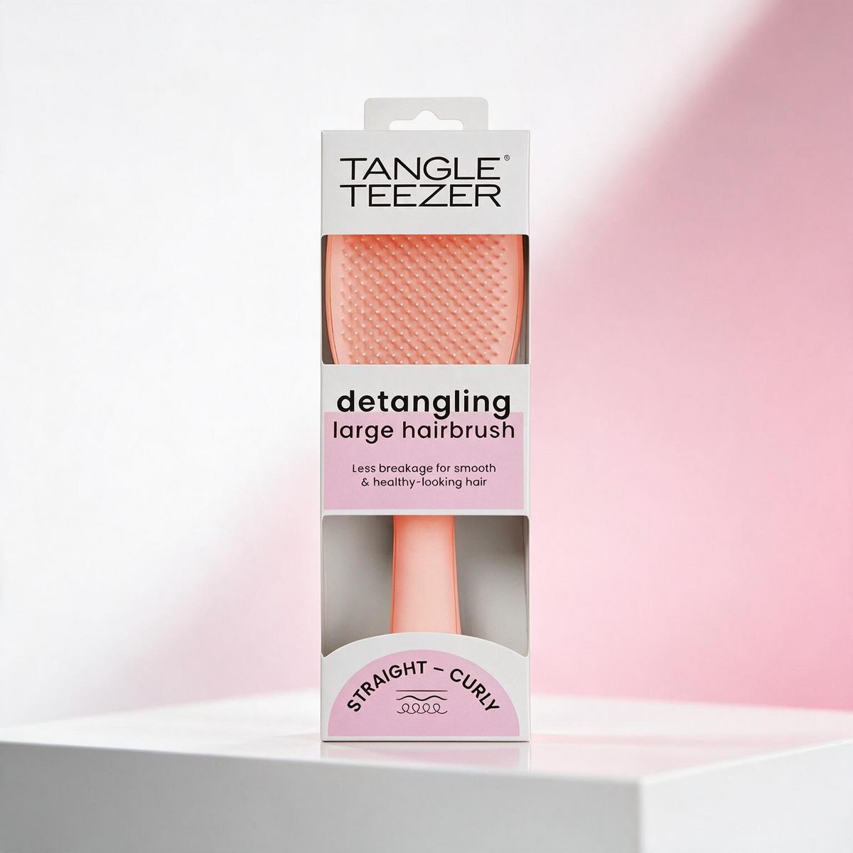 Tangle Teezer Cepillo antienredos Grande pelo mojado Peach Glow