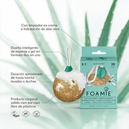 Foamie Esponja Baño Aloe Vera (Aloe You Very Much)