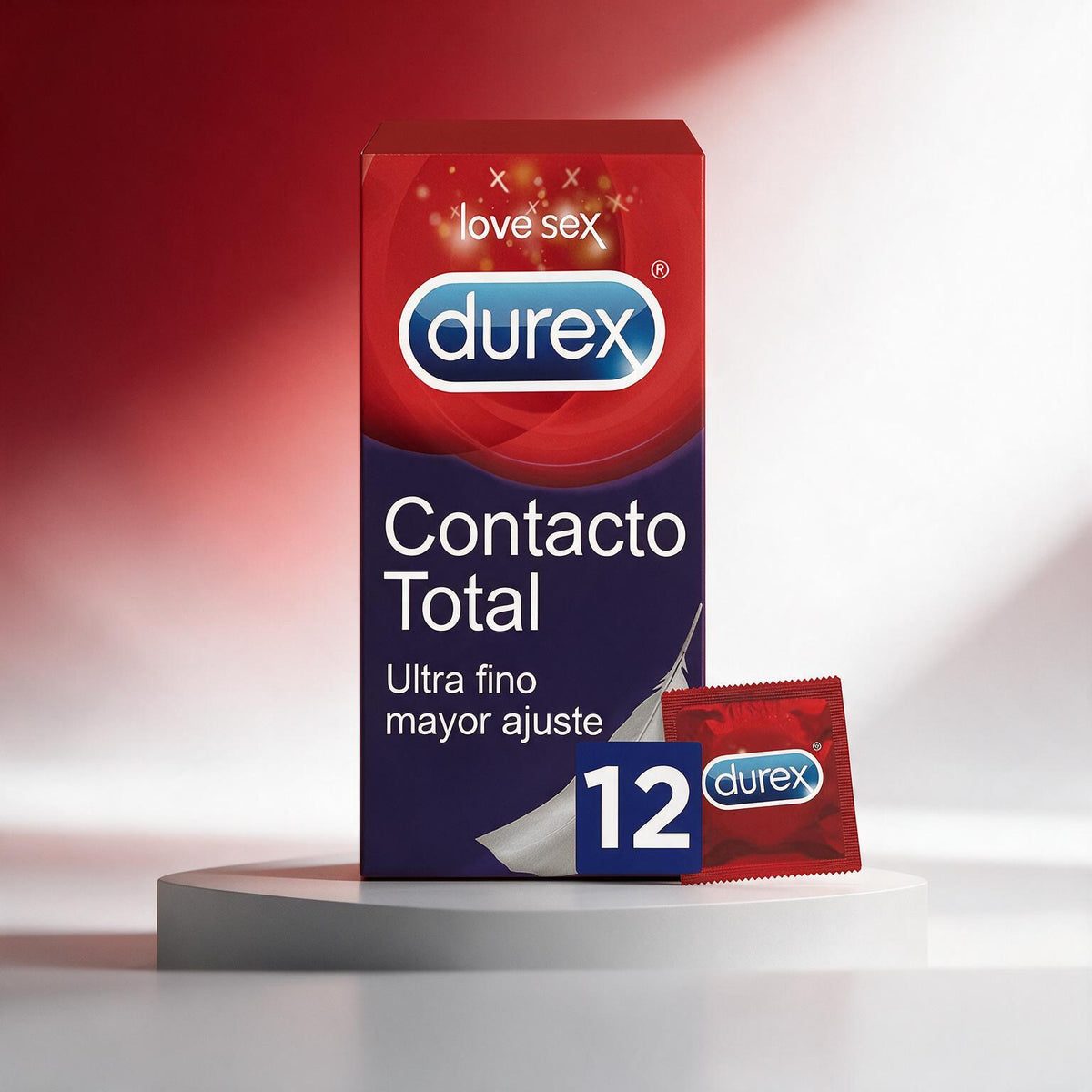 Durex Preservativos Contacto Total 12 Unidades
