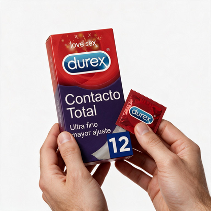 Durex Preservativos Contacto Total 12 Unidades