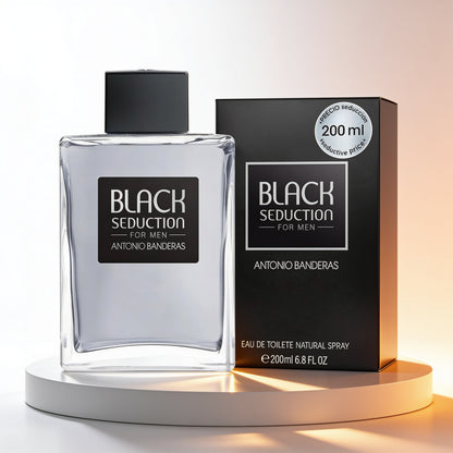 Antonio Banderas Black Seduction Eau de Toilette Spray 200ml