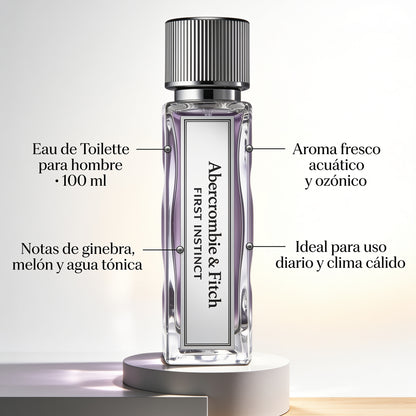 Abercrombie & Fitch First Instinct Man Eau De Toilette Spray 100ml