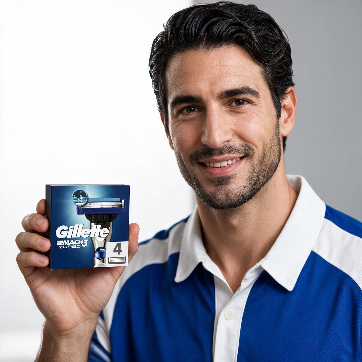 Gillette Recambios Mach3 Turbo 4 uds