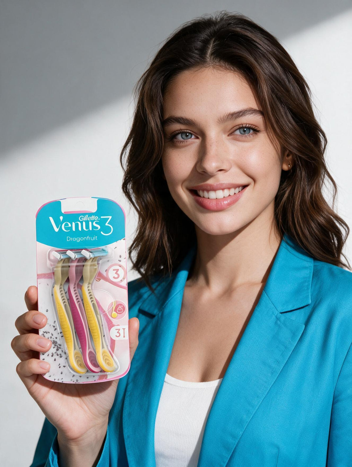 Gillette Maquinilla Desechable Venus 3 dragonfruit 3uds
