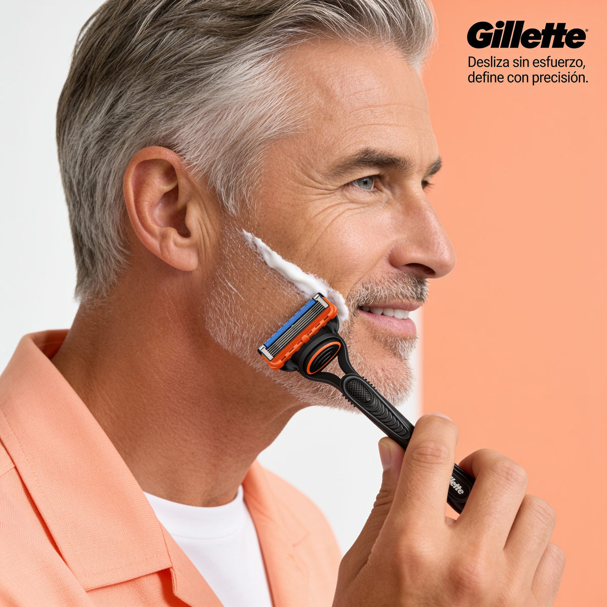 Gillette Maquina Fusion5 Manual Maquina + 3 recambios