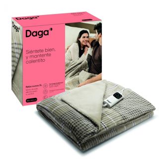 DAGA Manta térmica eléctrica de Sofá Relax Suave XL