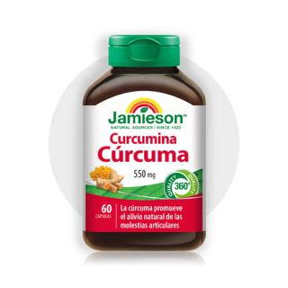 Jamieson Cúrcuma 550 mg 60 cápsulas