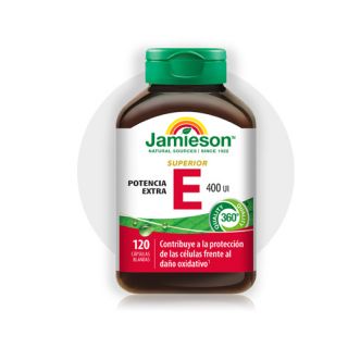 Jamieson Vitamina E 400 UI 120 Cápsulas Blandas