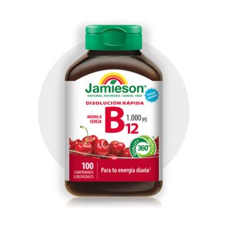 Jamieson Vitamina B12 1000 ug 100 comprimidos sublinguales