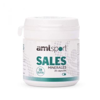 Amlsport  Sales Minerales 25 Cápsulas Isotónicas