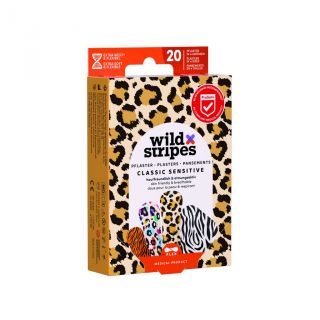 Wild Stripes Classic Sensitive Animal 20 apósitos - Extra suave