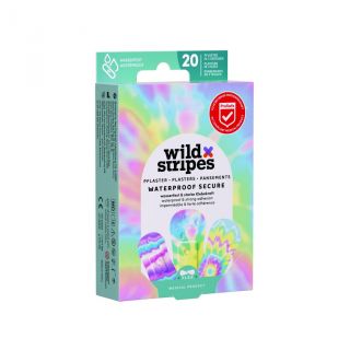 Wild Stripes Waterproof Rainbow 20 apósitos - Resistente al agua