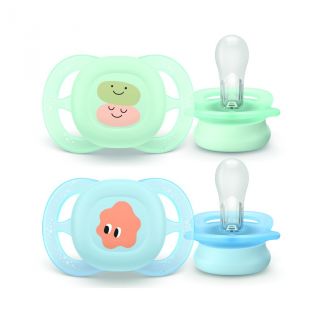 Philips Avent Chupetes Ultra Start 0-2m niño 2 uds - dibujo