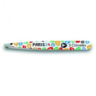 3 Claveles Pinza Sesgada PARIS INOX 9,5 cm