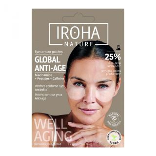 Iroha Nature Parches Ojos Cuidado Global 15 uds