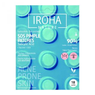 Iroha Nature Parches SOS Granos 15 uds