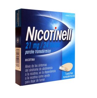 NICOTINELL 21 mg/24 h 7 PARCHES TRANSDERMICOS 52,5 mg