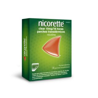 NICORETTE CLEAR 10 mg/16 h 14 PARCHES TRANSDERMICOS 15,75 mg