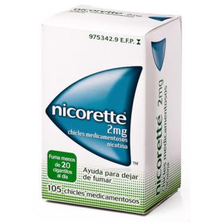 NICORETTE 2 mg 105 CHICLES MEDICAMENTOSOS