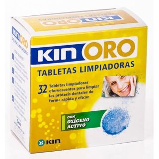 Kin Oro Tabletas Limpiadoras 30 Unidades