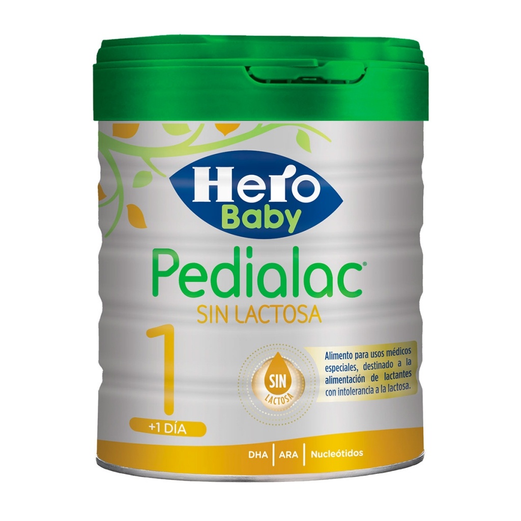 Hero Baby Pedialac Leche Sin Lactosa 800 G