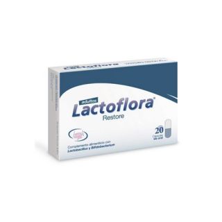 Lactoflora Adultos Restore 20 Cápsulas